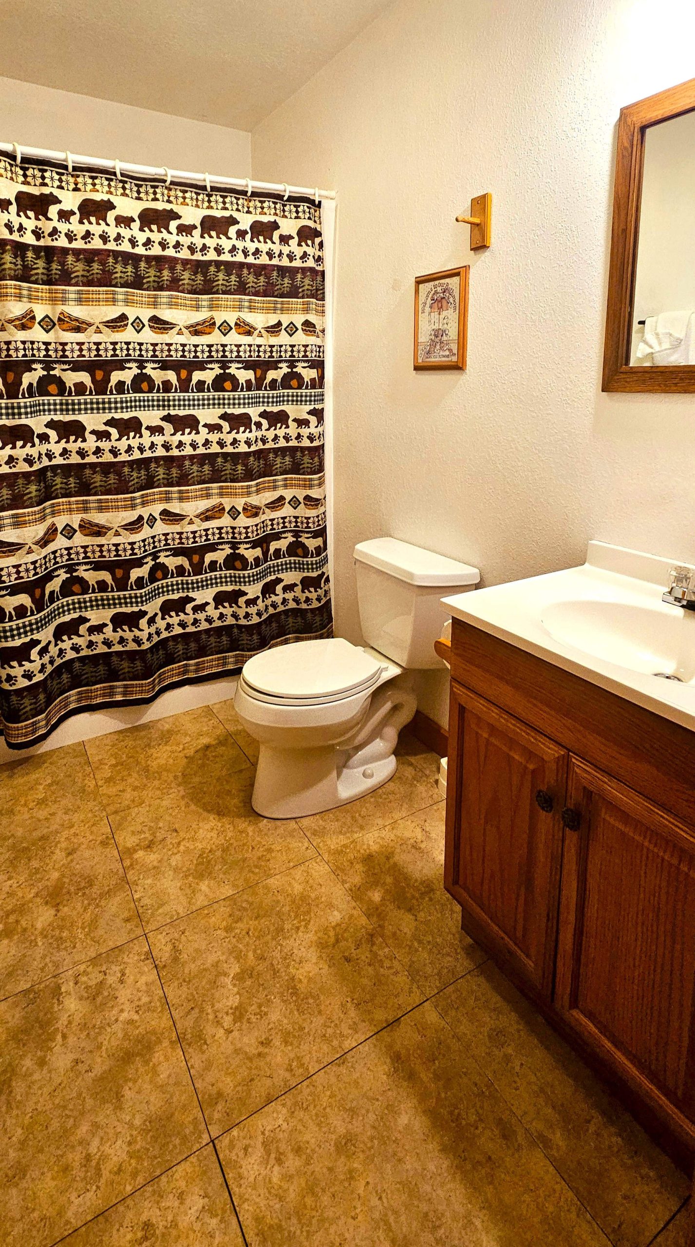 Cabin 3 Upstair Bathroom