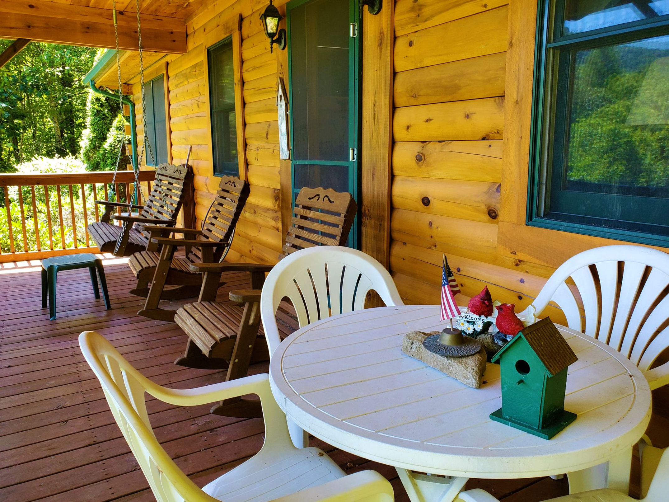 Cabin 5 Porch 2